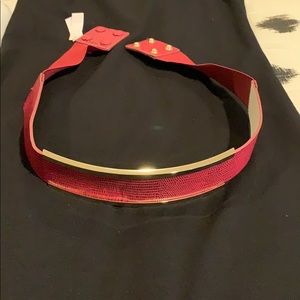 Burgundy Belt